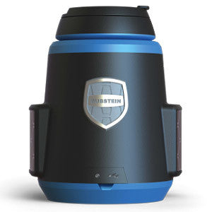 DUBSTEIN: Bluetooth® stereo speaker with beverage integration.