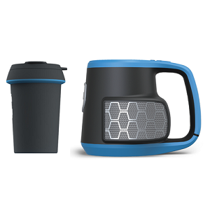 DUBSTEIN: Bluetooth® stereo speaker with beverage integration.